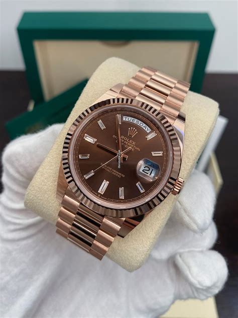 60th anniversary 2023 rolex day-date in rose gold|Rolex Day-Date for sale.